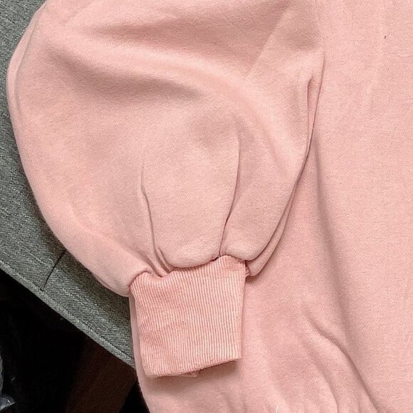 Peachy Pink Pullover Hoodie Soft - Picture 3 of 3